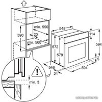 Электрический духовой шкаф Electrolux EOC5651BOX