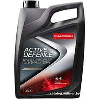 Моторное масло Champion Active Defence B4 10W-40 4л