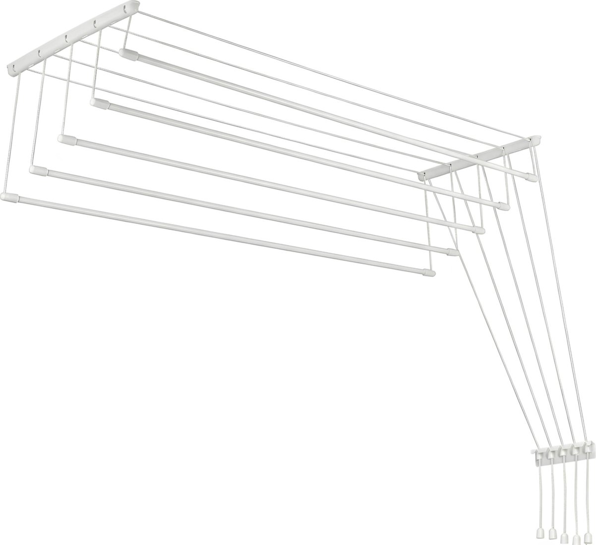 

Сушилка для белья Sundays Home Потолочная 5 прутьев 180см (алюминий/белый)