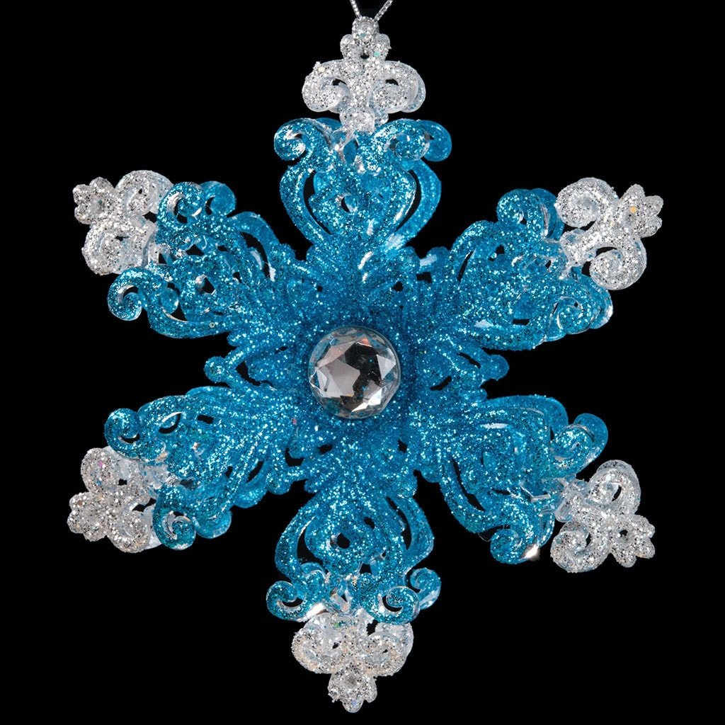 

Елочная игрушка Erich Krause Decor Снежинка шестиконечная 35985