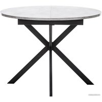 Кухонный стол Мебель Импэкс Leset Капри (цемент/черный)