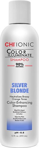 Оттеночный шампунь CHI Ionic Color Illuminate Shampoo Silver Blonde 355 мл