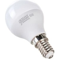 Светодиодная лампочка Gauss Elementary Globe 6Вт E14 4100K