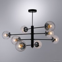 Люстра средней высоты Arte Lamp Segin A3566PL-8BK