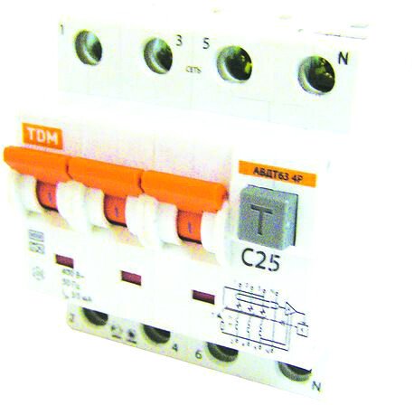 

Дифференциальный автомат TDM Electric SQ0202-0019