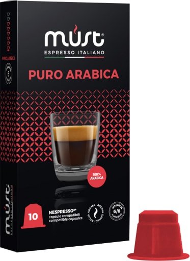 

Кофе в капсулах Must Puro Arabica 10 шт