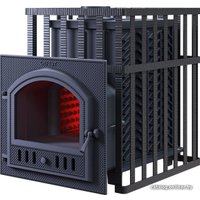 Банная печь Технолит GFS ЗК 18 (П) в сетке в Борисове