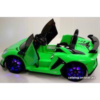 Электромобиль RiverToys Lamborghini Aventador SVJ A111MP (зеленый) в Гродно