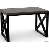 Кухонный стол TMB Loft Эгилсей Дуб 1200x800 40 мм (эбеновое дерево)