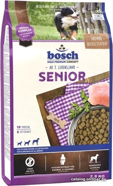 Сухой корм для собак Bosch Senior 2.5 кг (Сениор)