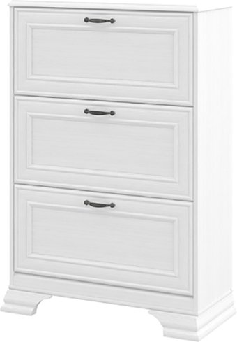 Тумба для обуви Неман мебель Юнона МН-132-30 (белый текстурный)