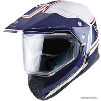 Мотошлем MT Helmets Synchrony Duosport SV Vintage Gloss (XS, белый/синий/красный)