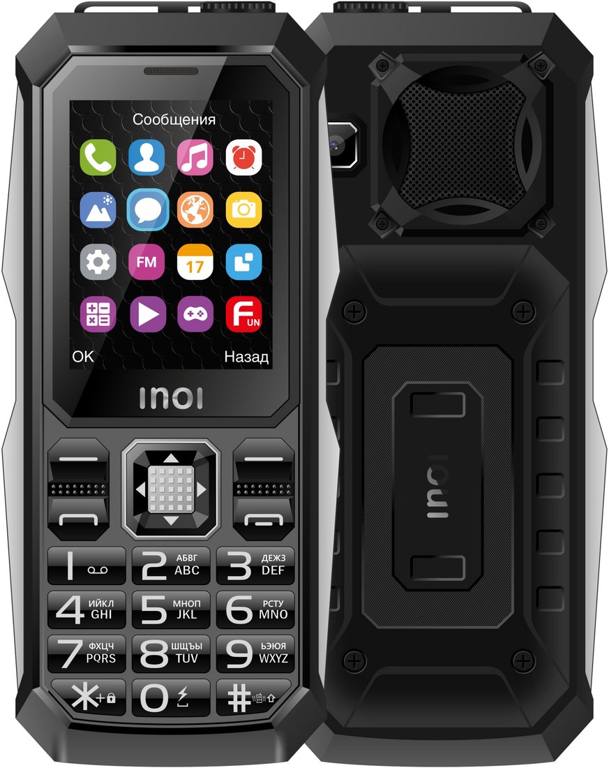 

Телефон Inoi 246Z (серый)