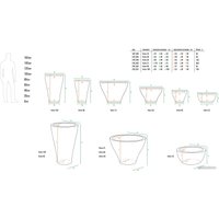 Кашпо Berkano Светящееся Vetro 100 DB (белый, RGB ACC подсветка)