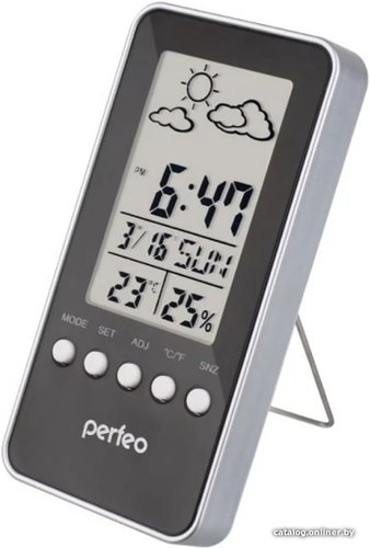 Метеостанция Perfeo Window PF-S002A (черный)