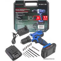 Дрель-шуруповерт RockForce RF-BT-CD12 20V (с 2-мя АКБ, кейс)