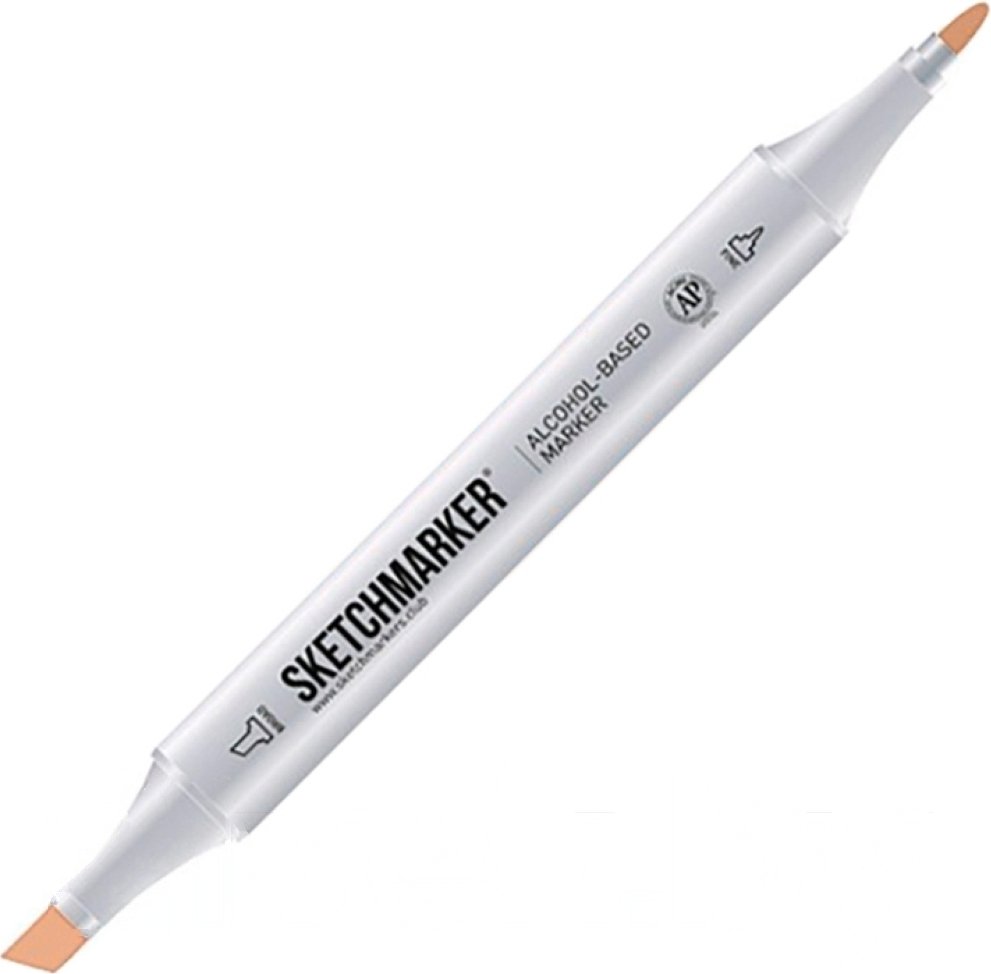 

Маркер перманентный Sketchmarker BR15 SM-BR15 (кремовая слоновая кость)