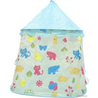 Игровая палатка Sharktoys Шатер полянка 15900002 (голубой)