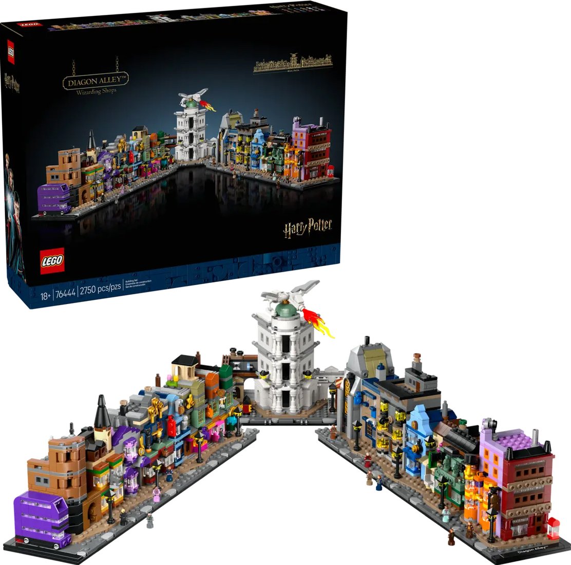 

Конструктор LEGO Harry Potter 76444 Косой переулок: Волшебные магазины