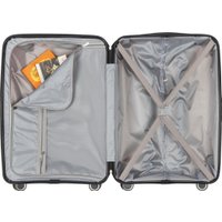 Чемодан-спиннер DoubleW YF-PP02 (M, белый)