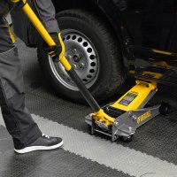 Подкатной домкрат Denzel 51260 3т