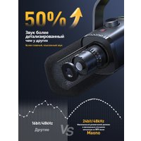 Проводной микрофон Maono PD100X (черный)