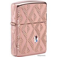 Зажигалка Zippo Armor Geometric Diamond Pattern Design 49702