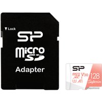 Карта памяти Silicon-Power Superior A1 microSDXC SP128GBSTXDV3V20SP 128GB