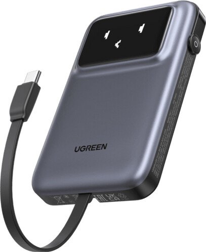 

Внешний аккумулятор Ugreen PB511 10000mAh (серый)