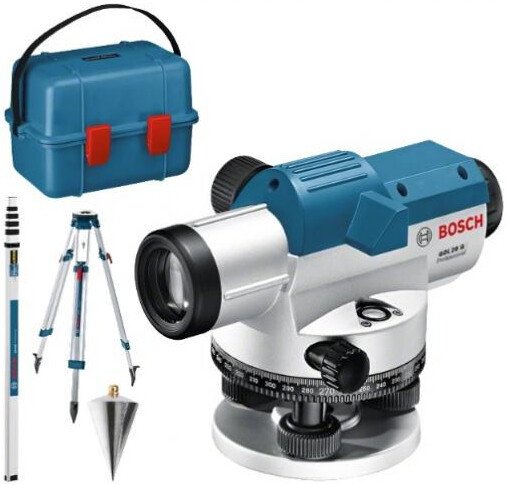 Оптический нивелир Bosch GOL 20 G Professional 0601068403 (кейс)
