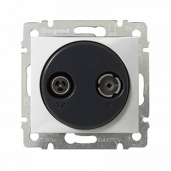 

Розетка телевизионная Legrand Valena 774433 (белый)
