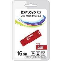 USB Flash Exployd 560 16GB (красный) [EX-16GB-560-Red]