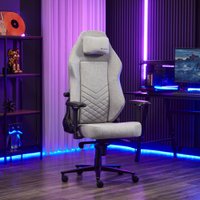 Игровое (геймерское) кресло Evolution TITAN Fabric (серый)