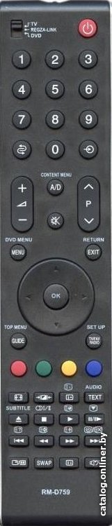Пульт ДУ Huayu RM-D759 для Toshiba universal
