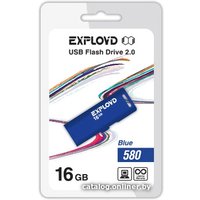 USB Flash Exployd 580 16GB (синий) [EX-16GB-580-Blue]