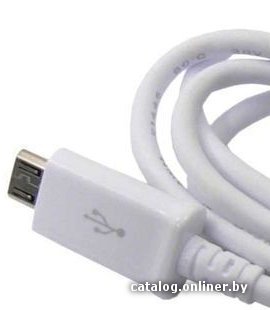 Кабель M-acs Microusb (1m white)