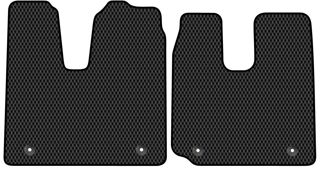 

Комплект ковриков для авто Alicosta Sitrak C7H Max I (грузовик / Тягач) 2023 - Н.В. (черный, ромб)