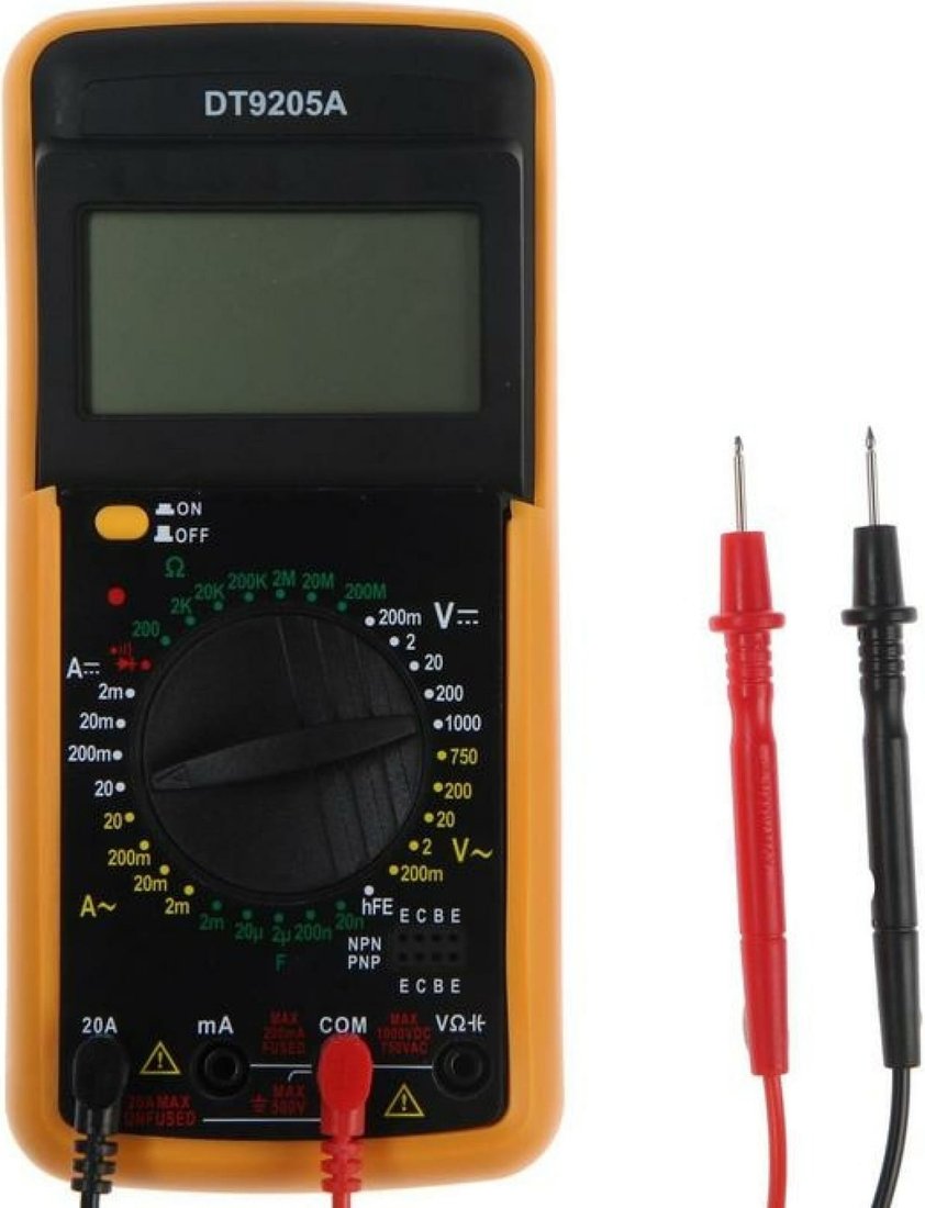 

Мультиметр Tundra DT-9205А
