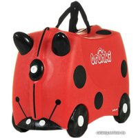 Чемодан-спиннер Trunki Божья коровка (красный)