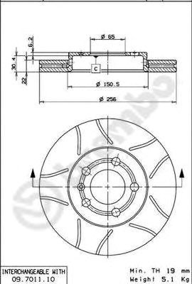 

Brembo 09701175