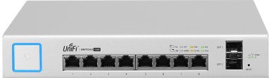 

Управляемый коммутатор 2-го уровня Ubiquiti UniFi Switch 8 [US-8-150W]