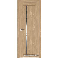 Межкомнатная дверь ProfilDoors 2.70XN L 80x190 (каштан натуральный, стекло прозрачное)