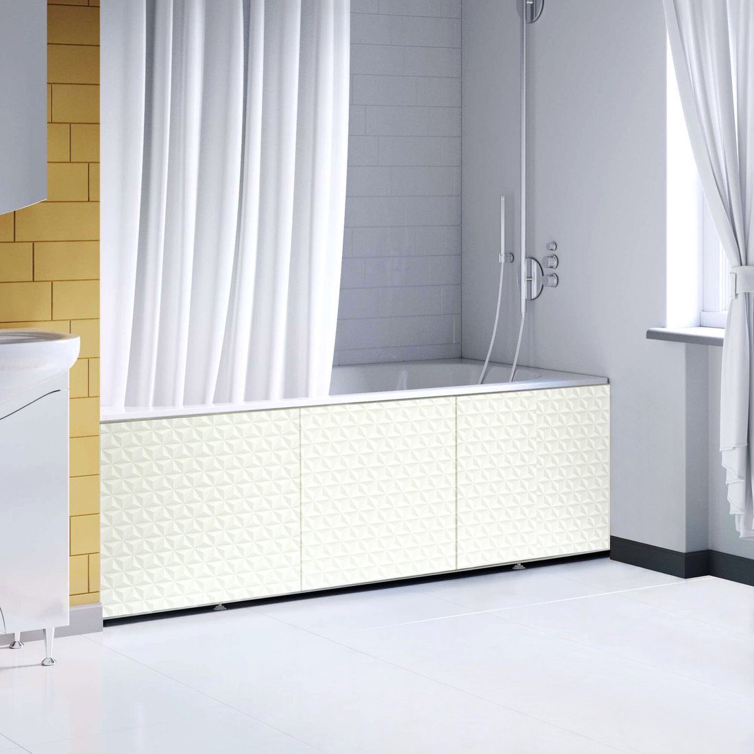 

Фронтальный экран под ванну Comfort Alumin Сеньора 1.7