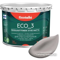 Краска Finntella Eco 3 Wash and Clean Violetti Usva F-08-1-3-LG18 2.7 л (розовый/серый)