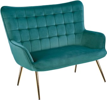 Halmar Castel 2 XL (темно-зеленый/золотой)