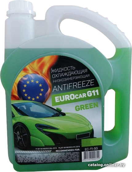 Антифриз EUROcar G-11 1кг (зеленый)