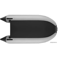 Моторно-гребная лодка Roger Boat Hunter 3000 (без киля, серый/черный)
