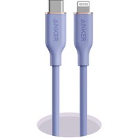 Кабель Anker 641 USB Type-C - Lightning (0.9 м, фиолетовый)