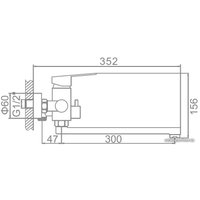 Смеситель Ledeme L72203