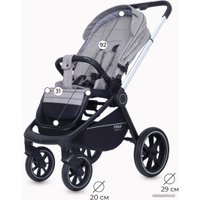 Универсальная коляска Rant MOWbaby Zoom PU (2 в 1, silver beige)